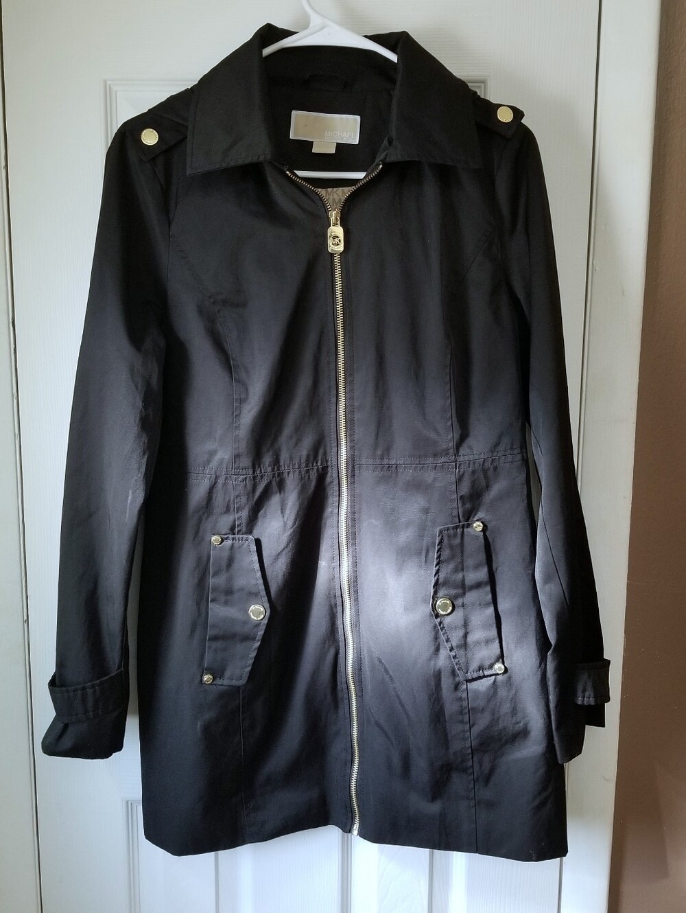 ❗Michael Kors Black Trench Coat Small❗